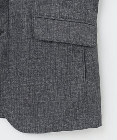 JOSEPH ABBOUD 【キングサイズ・軽量・撥水加工】メランジストレッチジャケットブルゾン