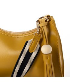 UNBILLION cachecache ウッドボールタッセルショルダー