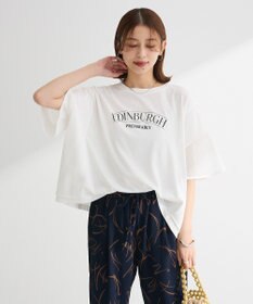 Green Parks 袖メッシュドッキングロゴプルオーバー