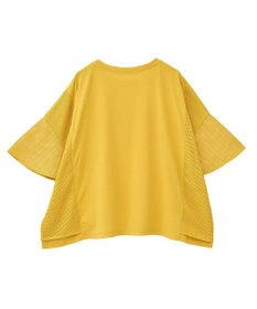 Green Parks 袖メッシュドッキングロゴプルオーバー