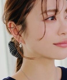 Tiaclasse 【金属アレルギー対応】ドロップ＋パールピアス