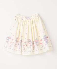 ANY KIDS フラワー ブーケ プリント スカパン