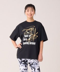 Chacott ダンスプリントオーバーＴシャツ