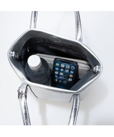 UNBILLION カシュカシュ cachecache / クラッシュメタリック2wayミニトート