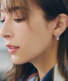 Tiaclasse 【金属アレルギー対応】ドロップ＋パールピアス