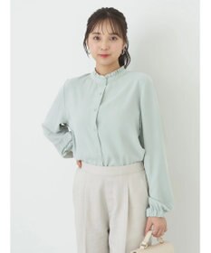 earth music&ecology ２ｗａｙフリルブラウス