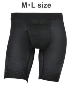 WACOAL MEN 【クロスウォーカー】 はいて歩いて、カロリー消費アップ ムレ軽減設計 ロング丈 前開き WX5014 /ワコールメン