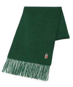 MOONBAT 【WEB限定】MACKINTOSH PHILOSOPHY バッキンガムベア ワッペン付 無地 マフラー