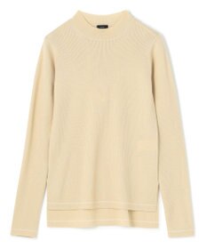 JOSEPH 【洗える】ウールリブ　ラウンドネックニット