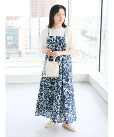 CRAFT STANDARD BOUTIQUE インド綿総柄キャミワンピース