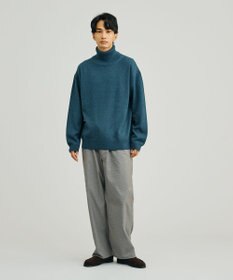 J.PRESS YORK STREET 【UNISEX】ANTI PILLING WOOL タートルニット
