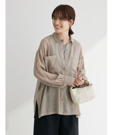 Green Parks ボーダーリブタンクトップ