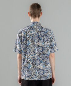 JOSEPH HOMME 新柄【洗える】メキシカントロピカルプリント　半袖レギュラーカラーシャツ