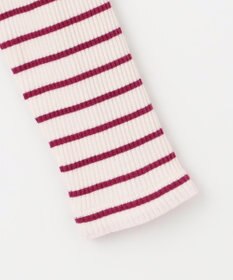 組曲 KIDS 【110-140㎝】レースボーダー トップス