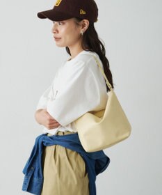 russet ソフトレザーシンプルショルダーバッグ(CE-1328-WEB)