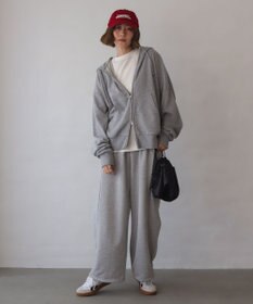 WEGO 【ユニセックス着用ITEM/MLサイズ展開】コンパクトフィットダブルZIPパーカー