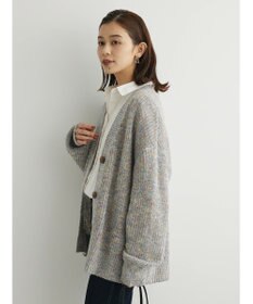 Green Parks Ｍｉｘカラーニットゆるカーディガン