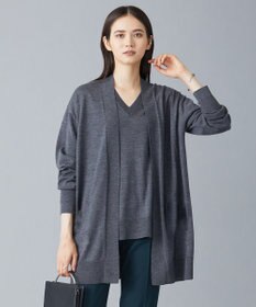 ICB 【洗える】 コンパクトウール カーディガン