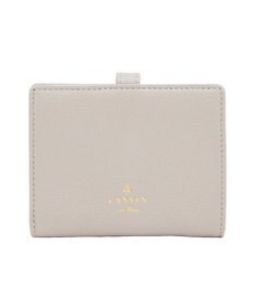 LANVIN en Bleu リュバン コンパクト二つ折り財布