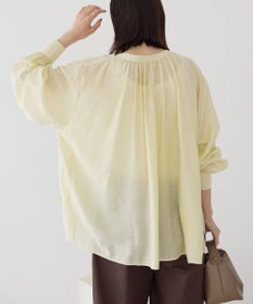 AMERICAN HOLIC スキッパーギャザーブラウス