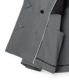 ICB 【WEB＆一部店舗限定】 SerikaWorsted トレンチ型ショートコート