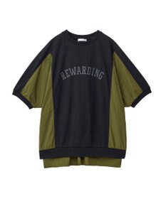 Green Parks ナイロンドッキングロゴチュニック