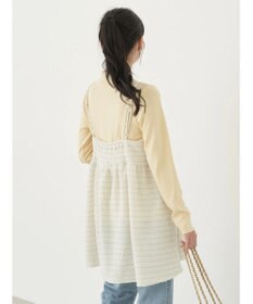 earth music&ecology ツイードキャミチュニック