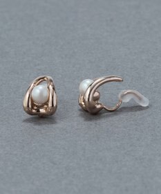 Phoebe 〈痛くないシリーズ/金属アレルギー対応〉ドロップパールライトフィットイヤリング