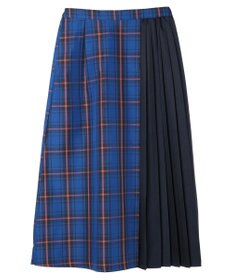 Green Parks アシメサイドプリーツスカート