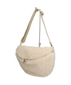 INTER-CHAUSSURES 【ANDREA CARDONE】レザーストラップボアショルダーバッグ