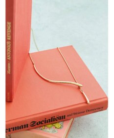 AMERICAN HOLIC ハーフラインスライドネックレス