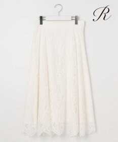 23区 L 【R(アール)】フラワーコードレース スカート