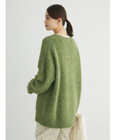 Green Parks ブークレゆるニットカーディガン