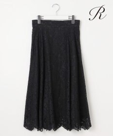 23区 L 【R(アール)】フラワーコードレース スカート
