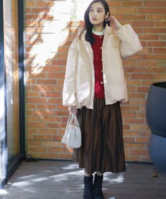 ANY SIS L 【前後着用可能】Airニット カーディガン