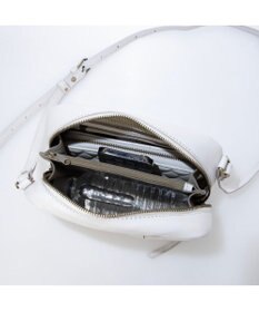 UNBILLION ピークスピーク PEAKSPEAK / 牛革パッチワークスクエアショルダー