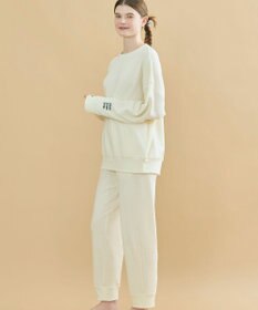 une nana cool 【綿混】あくびのお嬢さんのなめらか裏毛プルオーバー