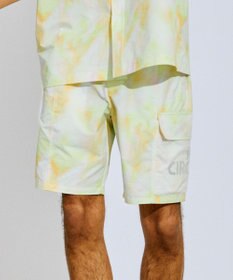 PW CIRCULUS 【MEN】タイダイ メッシュカーゴショーツ ゴルフ