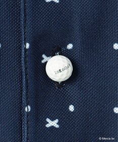 23区GOLF 【MEN】【吸水速乾/UVカット】ミッフィーフェイスポロシャツ