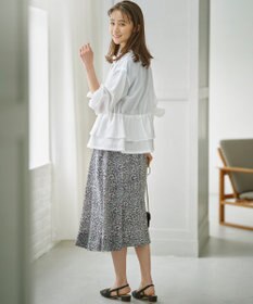 組曲 S 【洗える・シワになりにくい】シアーブルゾン