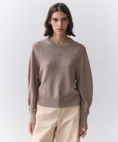 BEIGE， ARSENOPY / コットンドライタッチクルーネックニット