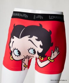FILA GOLF／marie claire 【LOUDMOUTH×Betty Boop™】メンズ ボクサーパンツ