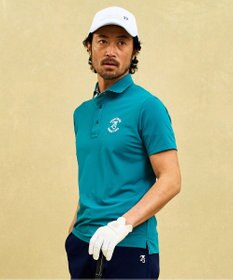 23区GOLF 【MEN】エイトムーブカノコ ストレッチポロシャツ