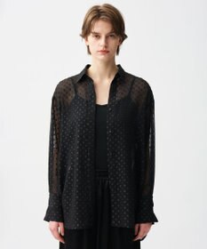 uncrave シアードットジャガード シャツ