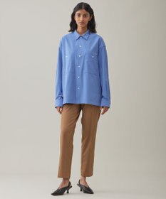 UNFILO MENS 【男女兼用】コンフォート カジュアル ワイドシャツ [24年秋冬商品]