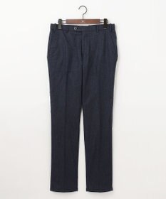 JOSEPH ABBOUD 【ウエストも伸びる！/暖か起毛裏地付/2WAYストレッチ/ オーガニック】オーガニックコットン ウオーム パンツ