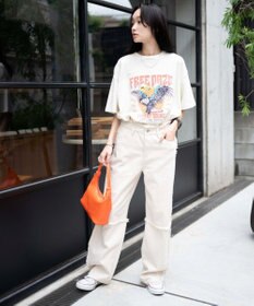 WEGO ピグメントBIGTシャツ