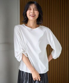 ANY L 【洗濯機可】シルケットスムースタックスリーブプルオーバー