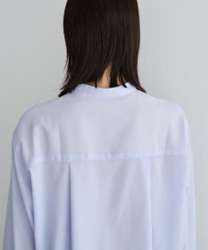 YECCA VECCA 2way裾アレンジパール釦ブラウス