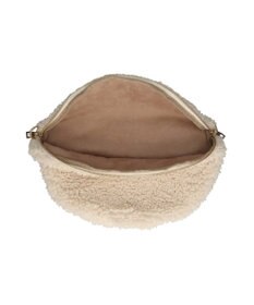 INTER-CHAUSSURES 【ANDREA CARDONE】レザーストラップボアショルダーバッグ